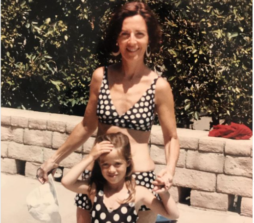 Marina Squerciati posted a picture of her and her mother on Mother's DayImage Source: Instagram @marinasqu